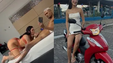 Vazou famosinha Jennifer gomes chupando pau