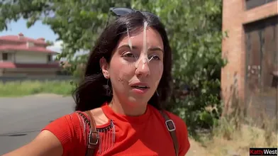 Boquete público no mato + cumwalk louco