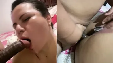 Casada saiu com amante ele gozou na boca