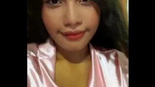 Wow, she masturbates her tight pussy